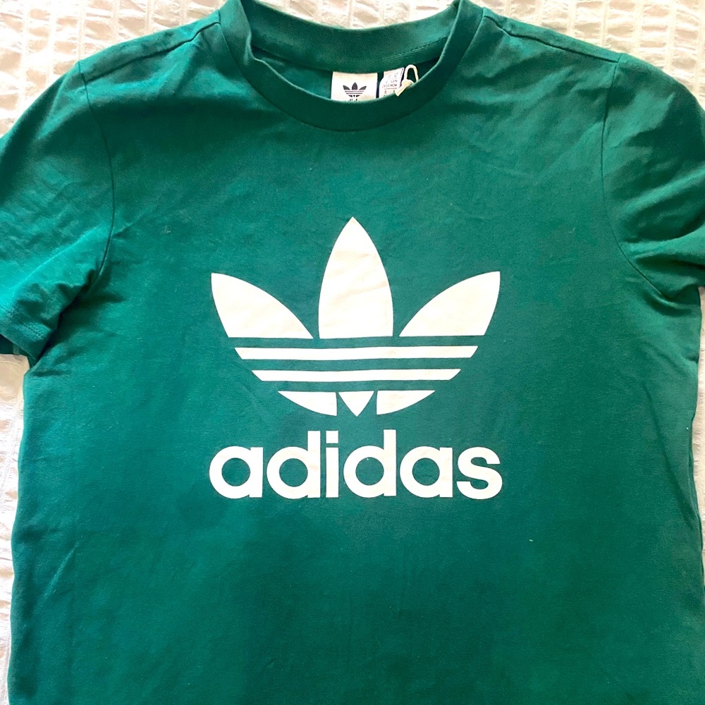Adidas classic Deep green T-shirt ( stretch)